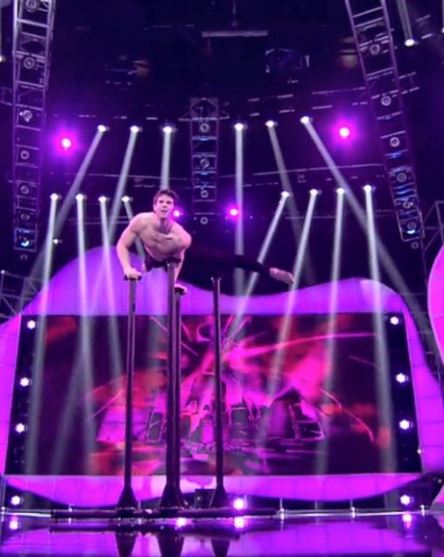 Sergio performed on various shows