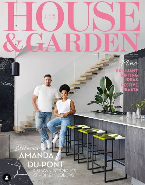 Shawn Rodriques appeared on House & Garden magazine