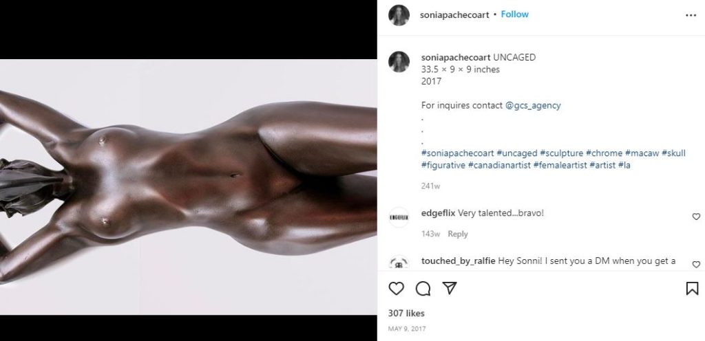 Sonni's first IG post