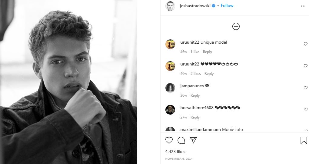 Stradowski's first IG post