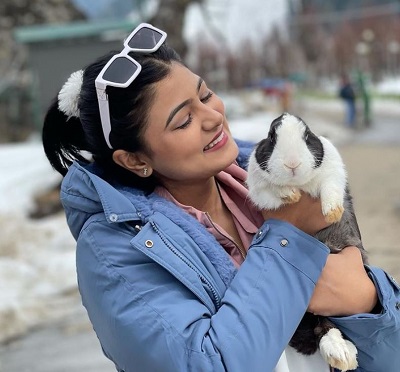 Surbhi Rathore loves animals