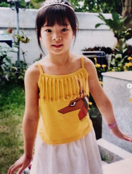 Sutatta Udomsilp childhood picture