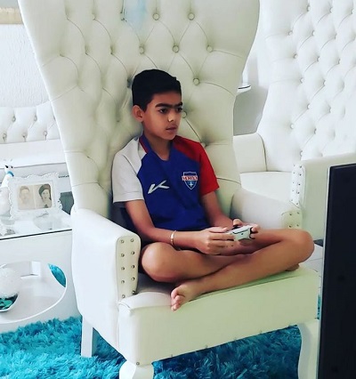 Tania Mendoza's 11 years old son