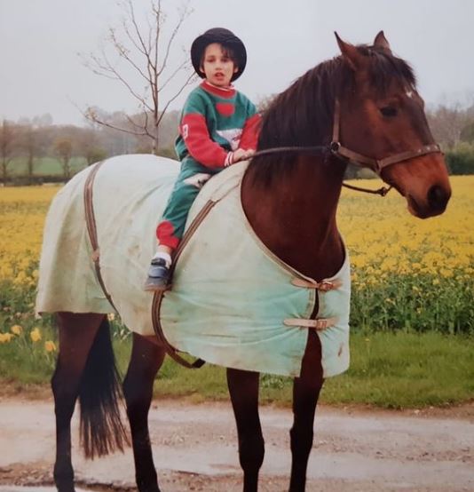 The childhood image of Hugo Taylor