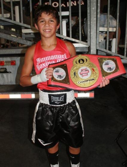 The childhood image of Joey Spencer
