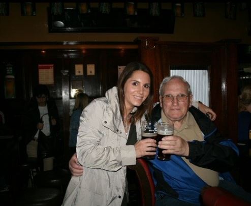 Tiffany Ortiz and her father