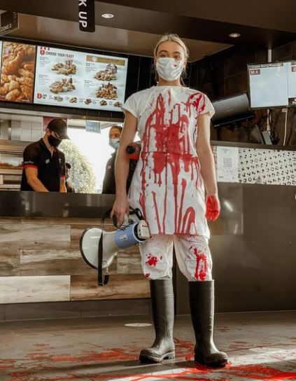 V-gan Booty at KFC