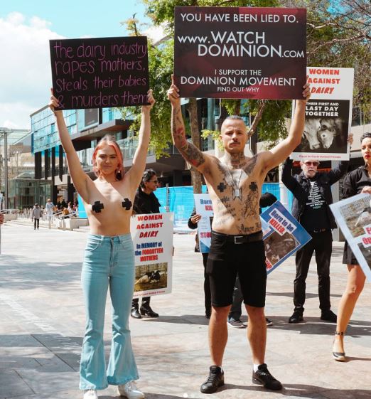 V-gan Booty is an activist