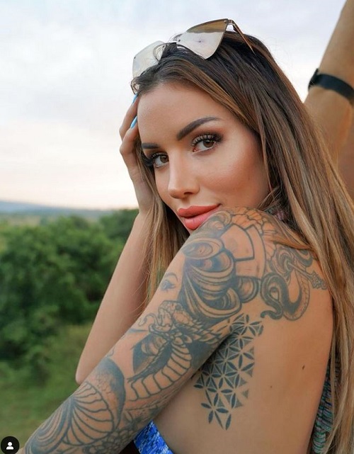 Vanessa Sierra tattoo