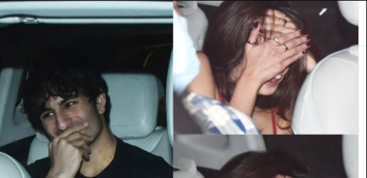 Actress Palak Tiwari spotted with Ibrahim Ali Khan