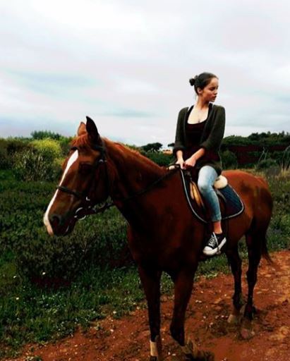 Alba Baptista is an animal lover