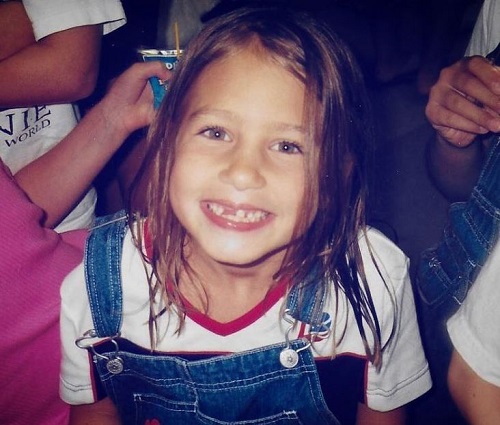 Amanda Batula childhood picture