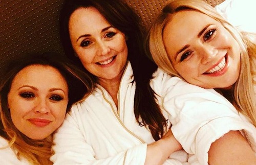 Amy Walsh with her sisters Sally Walsh and Kimberley Walsh