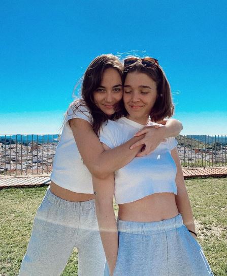Ana with her bestie