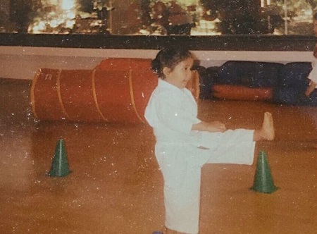 Andreo Chaparro childhood picture