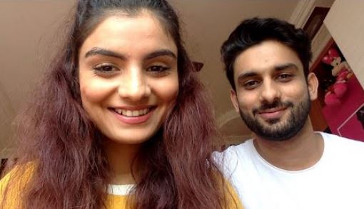 Anveshi Jain and her brother