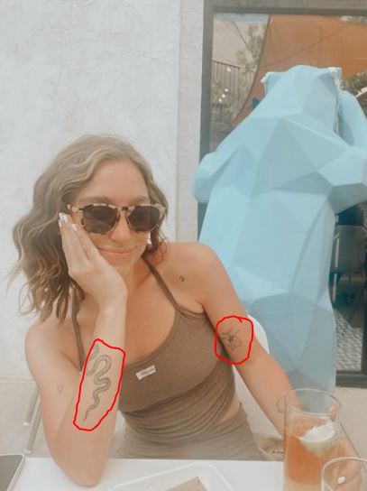 Aree Gearhart tattoos