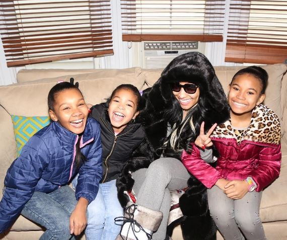 Ariana Neal with Nicki Minaj