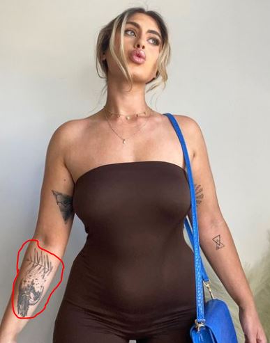 Ariella Nyssa tattoos