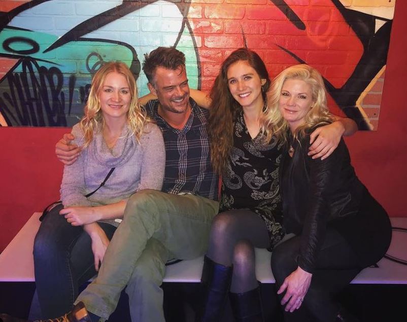 Axl Jack Duhamel aunts Ashlee, Kassidy, and Mckenzee Duhamel