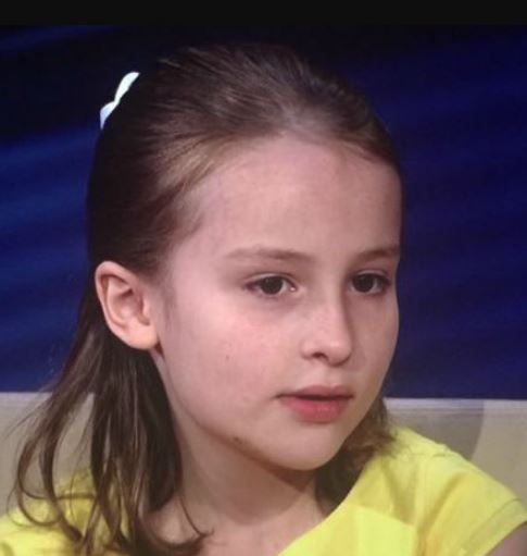 Caroline Cruz's childhood photo