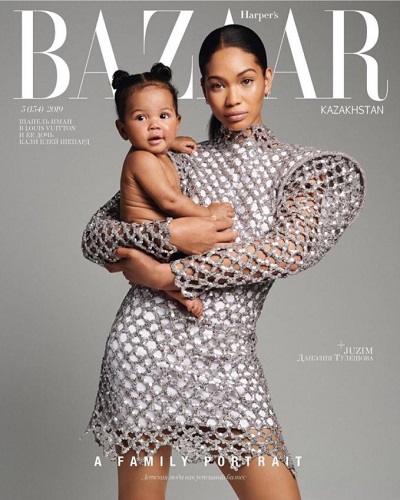 Chanel Iman featured in Harper's Bazaar