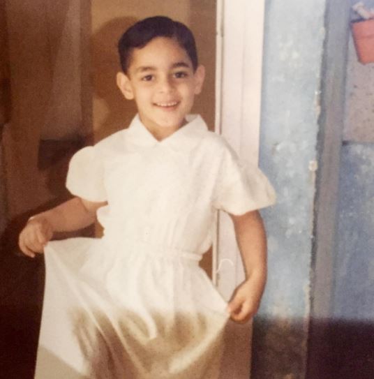 Childhood photo of Ankur Warikoo