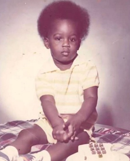 Cliff Crooks childhood picture