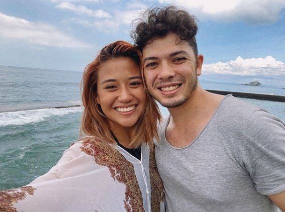 Dave and his wife Morissette Amon
