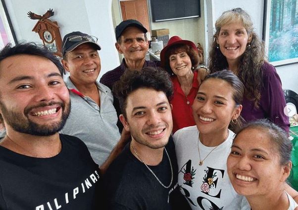Dave with his family