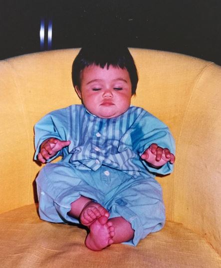 Dina Shihabi childhood image