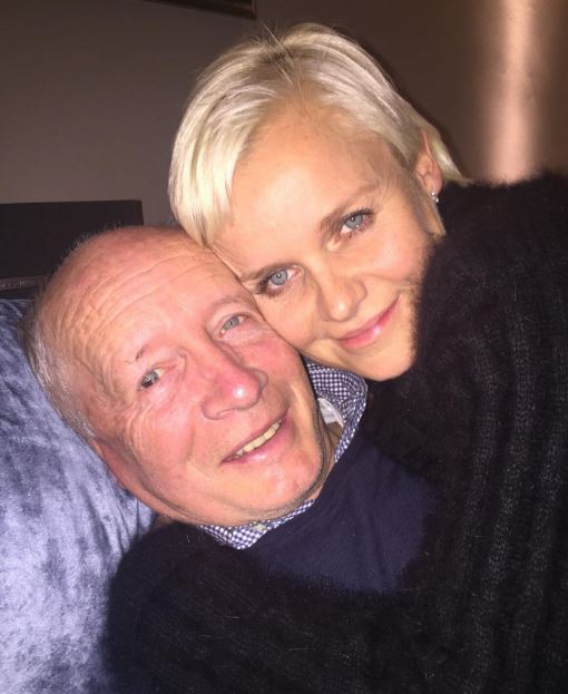 Dr. Barbara Sturm with her dad