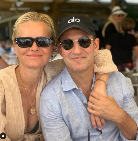 Dr. Barbara Sturm with her spouse