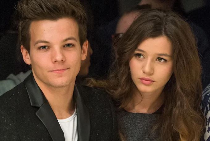 Eleanor with her boyfriend Louis Tomlinson