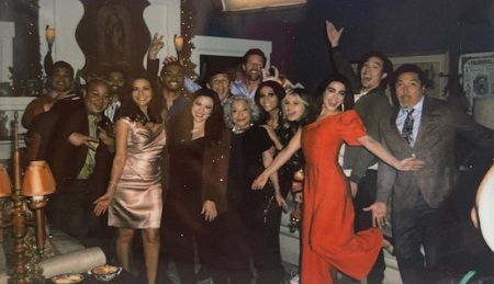 Emeraude Toubia family