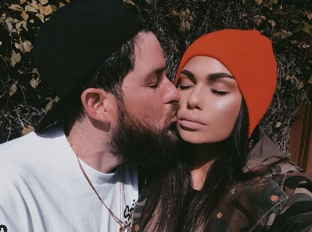 Fernando Valdez with his fiance Bailey