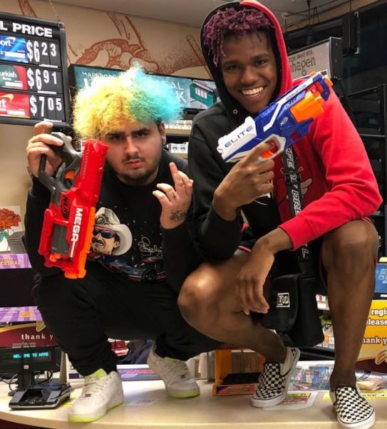 Frosty with his friend