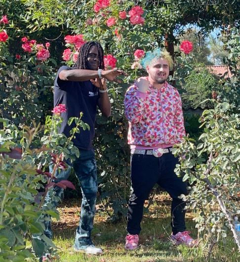 Frosty with rapper Chief Keef