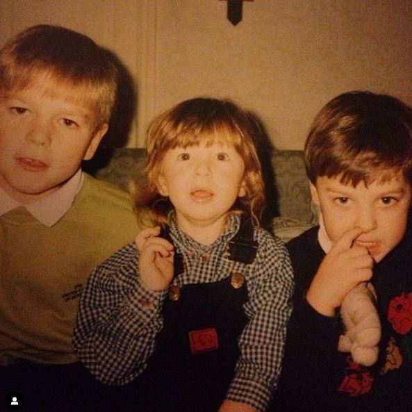 Harry Johnson old image with his brothers