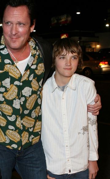 Hudson Madsen old image with Michael Madsen