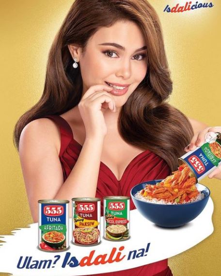 Ivana endorses various brands