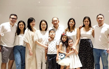 Ivory Aquino complete family