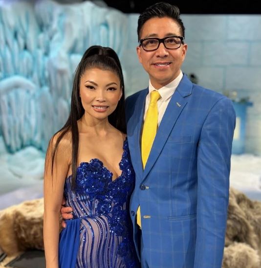Jennie Nguyen with her spouse