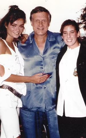 Jennifer Saginor spent her childhood in Hugh Hefner's Playboy Mansion