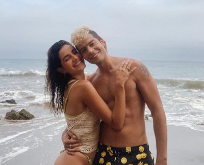 Jeronimo Cantillo with girlfriend Vivian Ossa