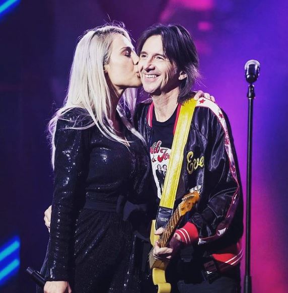 Jessyka with her husband Sebastien Plante