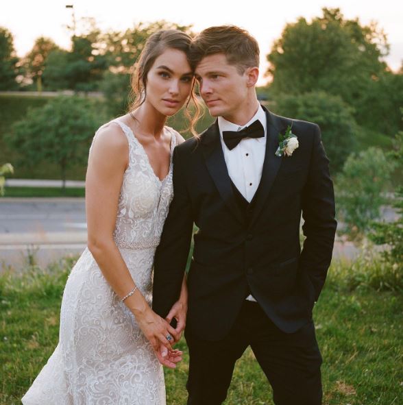 Josh and Abbie's wedding photo