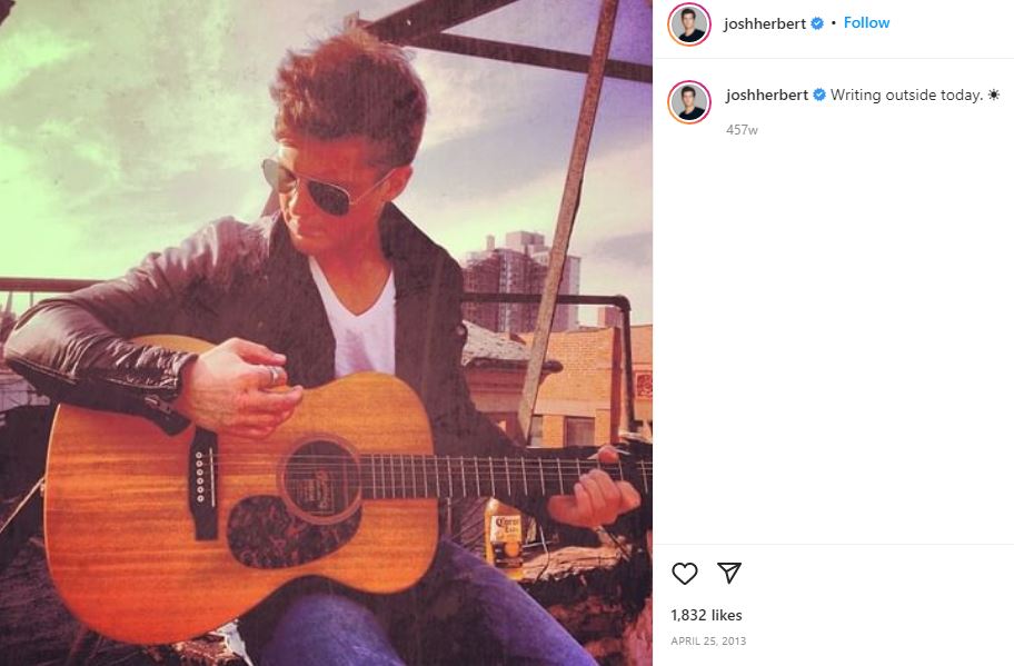 Josh's first IG post