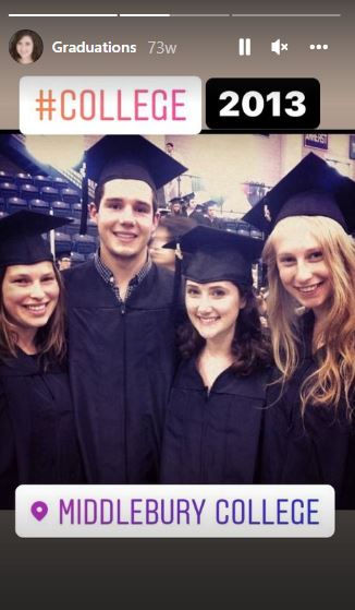 Julianna Rose Mauriello on her graduation