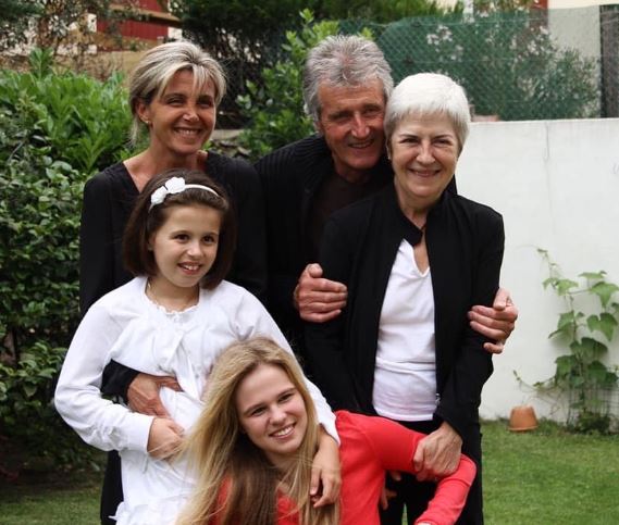 Julie and her family